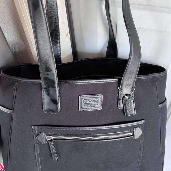 Coach diaper bag w/ changing pad (pad never used) - Picture 1 of 5